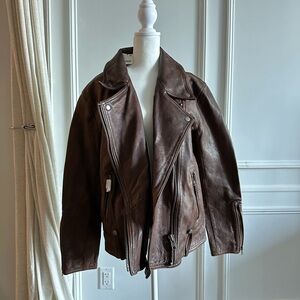 We The Free Jealousy Leather Moto Jacket